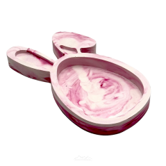 Hasen Schale - Rosa